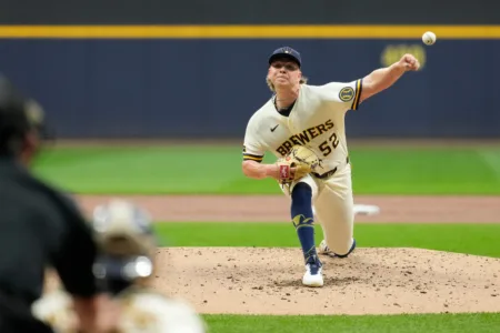 Harrison Ks 10, Brewers beat Pirates 4-2